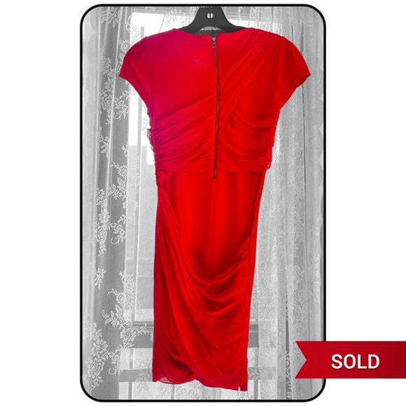 alice + olivia - Short Sleeve Goddess Dress - Picture 7 of 10